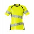 Damen-T-shirt 19092-771 xl hi-vis gelb/schwarz - Mascot