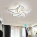 Ganeed - Deckenlampe Led, Deckenleuchte Dimmbar, 45W 4200LM 3000k-6500k Mit Fernbedienung, Moderne Deckenlampe für Wohnzimmer, Schlafzimmer,