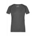 James & Nicholson Funktions-Shirt Damen JN495 Gr. XS black-melange/black