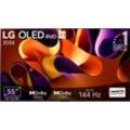 LG OLED-Fernseher, F (A-G), schwarz, 55, Fernseher