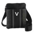 Umhängetasche VALENTINO BAGS "CROSSBODY NERO/MULTICOLOR" Gr. B/H/T: 15,5cm x 25,5cm x 1cm, schwarz (nero/multicolor) Damen Taschen Schultertasche Handtasche Tasche