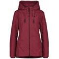 Winterjacke ALIFE & KICKIN "Damen LilouAK B" Gr. S, rot (cranberry juice) Damen Jacken Warm gefütterte Jacke mit flauschigen Teddyfell Innenfutter