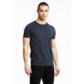 T-Shirt LINDBERGH "Lindbergh T-shirt" Gr. L, bl, gr, na Herren Shirts