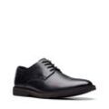 Schnürschuh CLARKS "Atticus LTLace", Herren, Gr. 40, schwarz, Leder, casual, Schuhe Business-Schnürer Schnürschuh, Hybrid Sneaker, Business Schnürschuh mit sportiver Laufsohle