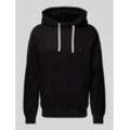 Hoodie mit Logo-Stitching