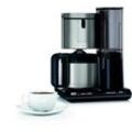 BOSCH Styline TKA8A683 Kaffeemaschine silber, 8-12 Tassen