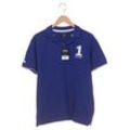 Hackett London Herren Poloshirt, blau, Gr. 54