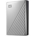 WESTERN DIGITAL externe HDD-Festplatte "WD My Passport Ultra", Festplatten, silber, 2TB