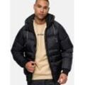 Indicode Winterjacke Herren Polyamid, schwarz