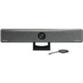 Videobar Barco ClickShare Bar Core, für kleine bis mittelgroße Räume, 3840 x 2160 px, 2 x 10 W, USB/LAN/WLAN, mit 1 ClickShare Button, schwarz