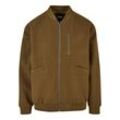 Bomberjacke URBAN CLASSICS "Urban Classics Herren Bomber Blouson" Gr. L, grün (summerolive) Herren Jacken