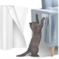 Anti-Klauen-Schutz für Katzensofas – 30 cm x 5 m, transparenter Aufkleber, selbstklebende Rolle, Kratzschutz für Katzen, Anti-Klauenschutz – für