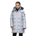 Steppjacke BETTY BARCLAY "Betty Barclay Daunen-Steppjacke mit Kapuze" Gr. 44, blau (arctic ice) Damen Jacken