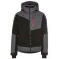 Skijacke ICEPEAK "FAIRBURN" Gr. 48, schwarz, Herren, Obermaterial: 100% Polyester, Jacken