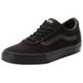 Sneaker VANS "WM Ward" Gr. 37, schwarz ((canvas) schwarz, schwarz) Schuhe