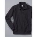 Sweatjacke FRUIT OF THE LOOM Gr. M, schwarz, Herren, 80% Baumwolle, 20% Polyester, Sweatjacken