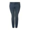 TOM TAILOR Damen Plus - Slim Jeans, blau, Gr. 46