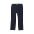 TOM TAILOR Jungen Chino Hose mit Bio-Baumwolle, blau, Uni, Gr. 116