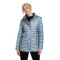 Steppjacke GIL BRET, Damen, Gr. 36, blau (citadel), Web, Steppware, Obermaterial: 100% Polyamid, unifarben, casual, gerade Po-bedeckend, Rundhals, Langarm, Jacken, mit abnehmbarer Kapuze