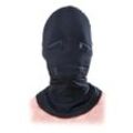 Kopfmaske „Zipper Face Hood“, aus elastischem Stoff