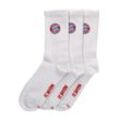 FC Bayern Crew Socken 3er-Set - Weiß