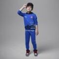 Jordan MJ Moto 2-teiliges Fleece-Hoodie-Set (jüngere Kinder) - Blau