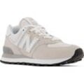 Sneaker NEW BALANCE "WL574" Gr. 37, beige (sanftes weiß, grau) Schuhe Modernsneaker Sneaker low