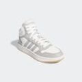 Sneaker ADIDAS SPORTSWEAR "HOOPS 3.0 MID CLASSIC" Gr. 39, weiß (cloud weiß, grau two, gum 3) Schuhe