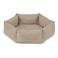 MiaCara - Calma Katzenbett Hexagon, sand