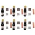 Tlily - 6 Pack Werkzeuglos Geschirmter RJ45 Cat 8, Cat8 Feld Abschluss Stecker, Stecker