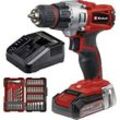 Einhell Power X-Change TE-CD 18/2 Li +39 (1x2,5 Ah) 4514219 Akku-Bohrschrauber 18 V 2.5 Ah Li-Ion inkl. Akku, inkl. Ladegerät, inkl. Koffer