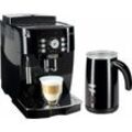 DE'LONGHI Kaffeevollautomat "Magnifica S ECAM 21.118.B", inkl. Milchaufschäumer im Wert von UVP 89,99, Kaffeevollautomaten, schwarzB:23,8cm H:35,1cm T:43cm, Topseller