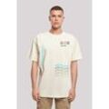 T-Shirt F4NT4STIC "Self Love OVERSIZE TEE" Gr. 4XL, beige (sand), Herren, Obermaterial: 100% Baumwolle, Shirts, Print