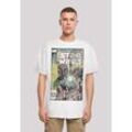 T-Shirt F4NT4STIC "Star Wars Boba Fett Comic" Gr. 4XL, weiß, Herren, Obermaterial: 100% Baumwolle, Shirts, Print