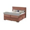 Jette Home Boxspringbett mit Bettkasten Adapt - braun - Materialmix - 202 cm - 132 cm - Möbel Kraft