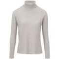 Rollkragen-Pullover aus 100% Schurwolle-Merino Peter Hahn grau