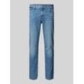 Straight Fit Jeans im 5-Pocket-Design Modell 'DENTON'