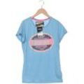 Superdry Damen T-Shirt, blau, Gr. 42