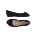 La Shoe Damen Ballerinas, schwarz, Gr. 40