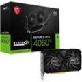 MSI Grafikkarte GeForce RTX 4060 Ti VENTUS 2X BLACK 16G OC - 16 GB GDDR6 OC