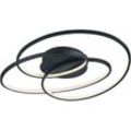 LED Design Decken Leuchte Ring Design Wohn Zimmer Beleuchtung Switch Dimmer Lampe Trio 673916032