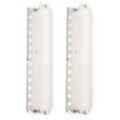 2er Set led Wand Lampen Wohn Schlaf Zimmer Beleuchtung Chrom Strahler Flur Glas Leuchten