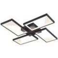 Led Design Decken Lampe Wohn Ess Zimmer Beleuchtung Switch Dimmer Leuchte anthrazit Trio 623210442