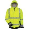 Warnschutz-Softshelljacke Melvin Gr. m gelb/schwarz - Elysee