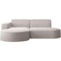 Ecksofa, Sofa l form, Couch l form modena l studio stoff Neve Beige Links