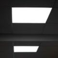 Einbauleuchte led Panel Deckenpanel Einbaulampe Deckenleuchte, quadratisch weiß, 6W 420Lm neutralweiß, LxBxH 12x12x2,5cm, 2er Set