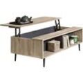 Couchtisch 'Benton' MDF, Metall