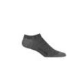 Icebreaker Merino Lifestyle Feinstricksocken No Show - Frau - Gristone/black - Größe L