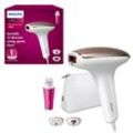 IPL-Haarentferner PHILIPS "Lumea S7000 BRI924/00" rosa (weiß, rosé) Damen 2 Aufsätze (Körper und Gesicht), inkl. Visa Pure Mini-Gesichtsbürste