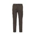 Cargohose LERROS Gr. 30, Länge 32, grau (mud, grau) Herren Hosen unifarben